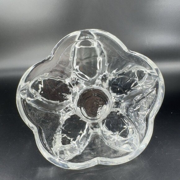 Yama Glass Solid Glass Warmer Stand for Teapot Clear Glass Pillar Candle Holder - Picture 6 of 10